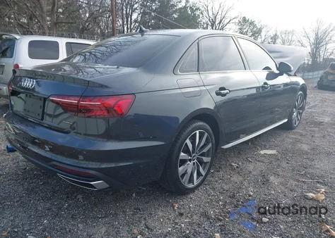 2022 Audi A4 Premium Plus 40 Tfsi Quattro S Tronic z USA, uszkodzony, nr VIN WAUBBAF49NN004087